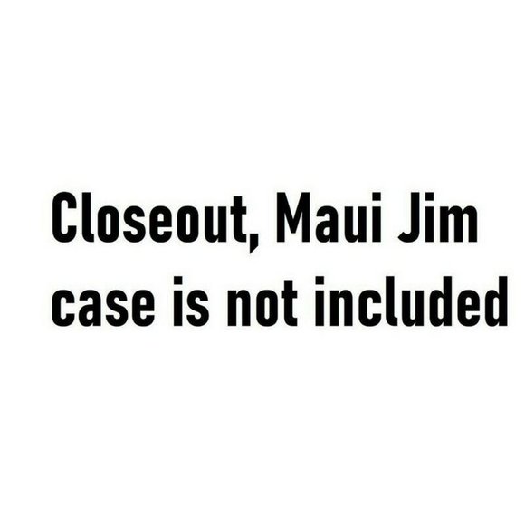 Maui Jim Mele MJ 794-02GT Black Butterfly Sunglasses Gray Polarized Lenses (B)